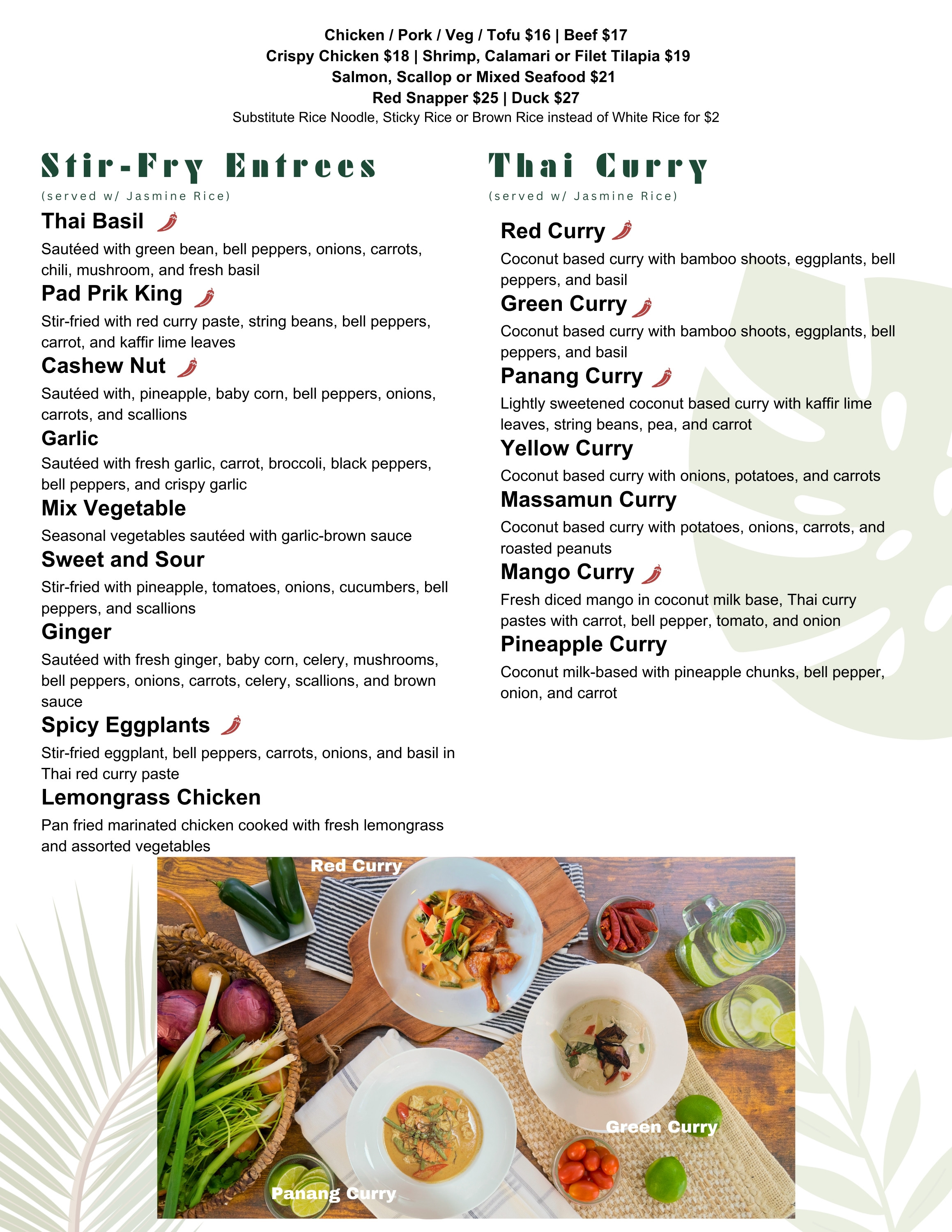 Menu Page 6